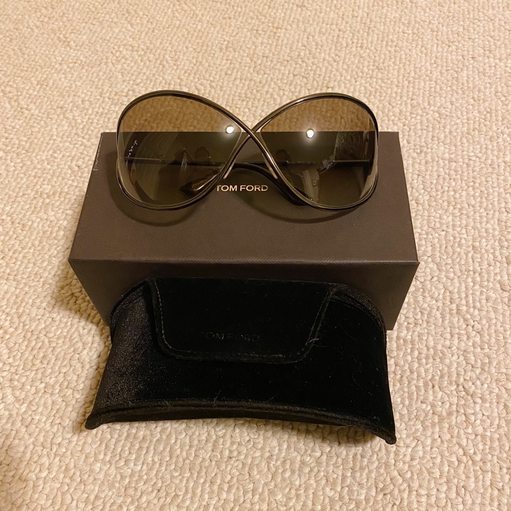 Tom Ford Sunglasses (thin metal frame)